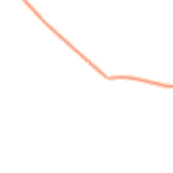 Daytime road noise heatmap for NN9 5FP