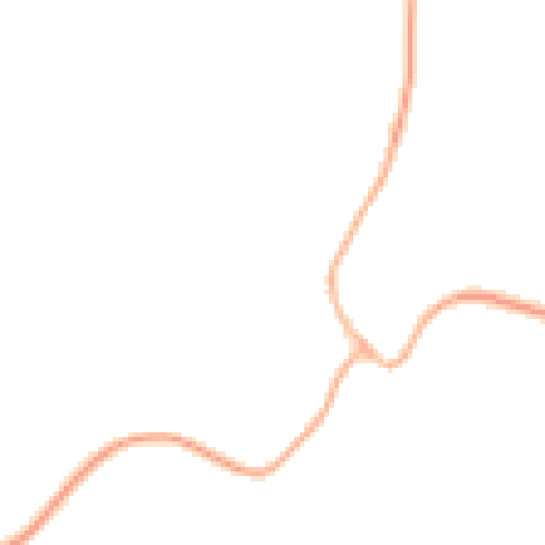Night-time road noise heatmap for NN9 6AE