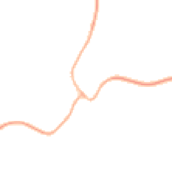 Night-time road noise heatmap for NN9 6AL