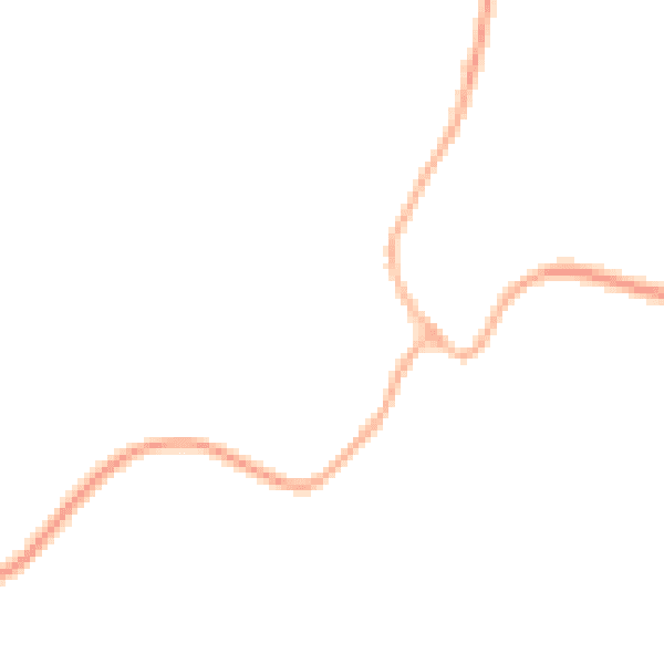 Night-time road noise heatmap for NN9 6AW