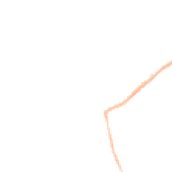 Night-time road noise heatmap for NN9 6DD
