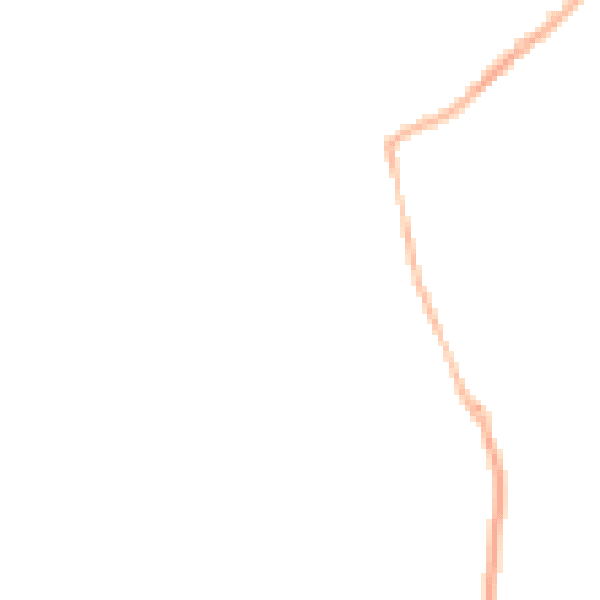Night-time road noise heatmap for NN9 6EB