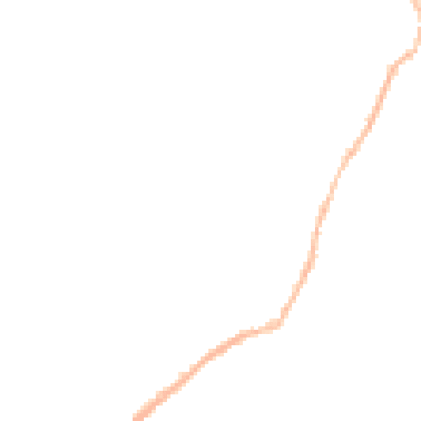 Night-time road noise heatmap for NN9 6ER