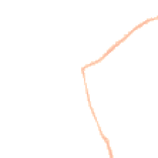 Night-time road noise heatmap for NN9 6GT