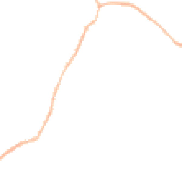 Night-time road noise heatmap for NN9 6NW