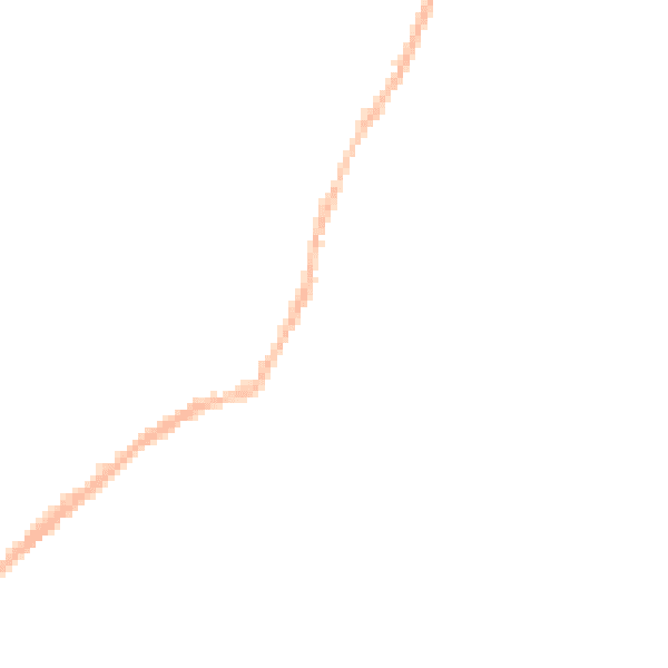 Night-time road noise heatmap for NN9 6NZ