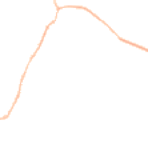 Night-time road noise heatmap for NN9 6QL