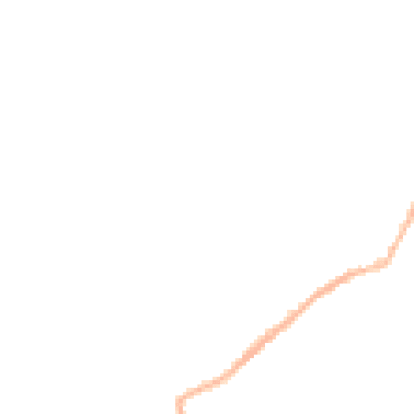 Night-time road noise heatmap for NN9 6RN