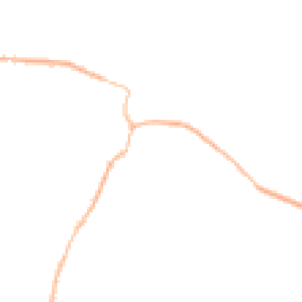 Night-time road noise heatmap for NN9 6RZ