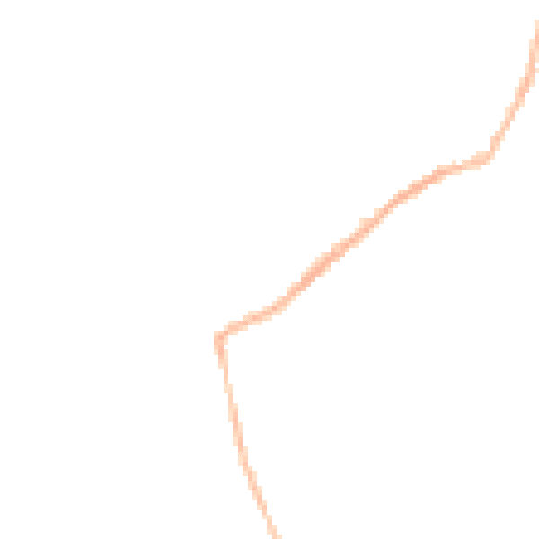 Night-time road noise heatmap for NN9 6UE