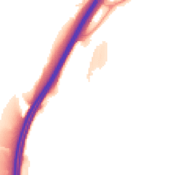 Daytime road noise heatmap for NP25 3SR