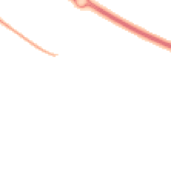 Night-time road noise heatmap for NR10 3AJ