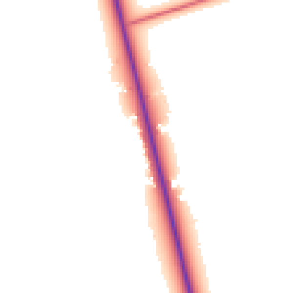 Daytime road noise heatmap for NR10 3AT