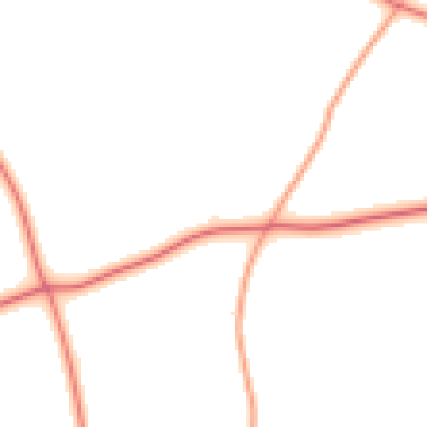 Daytime road noise heatmap for NR10 3BP