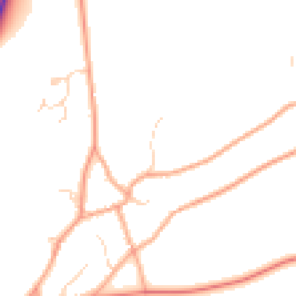 Daytime road noise heatmap for NR10 3DA