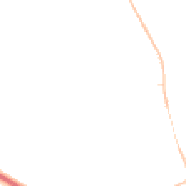 Night-time road noise heatmap for NR10 3DH