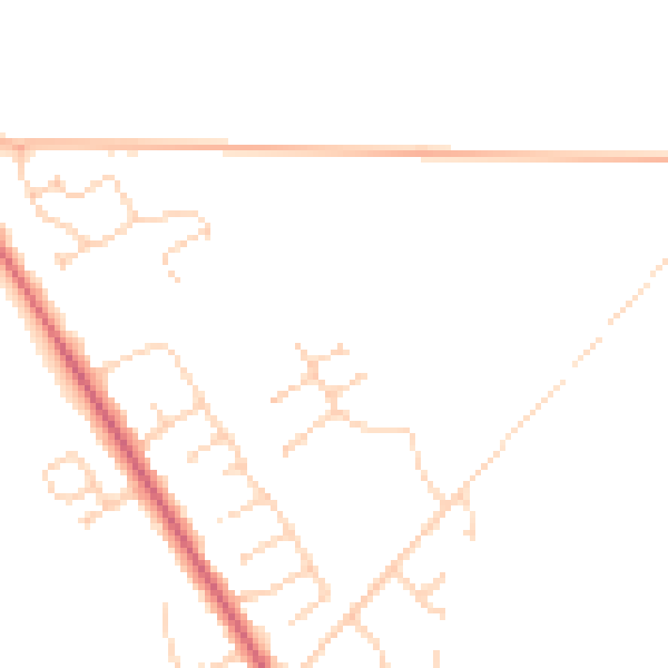 Daytime road noise heatmap for NR10 3FS