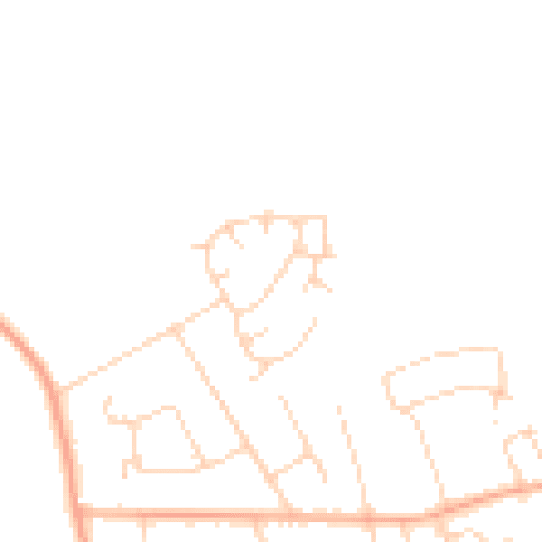 Daytime road noise heatmap for NR10 3QD