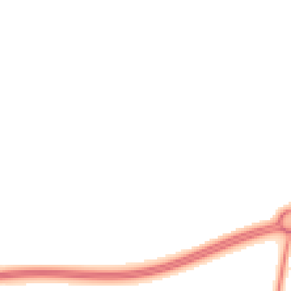 Night-time road noise heatmap for NR10 3QR
