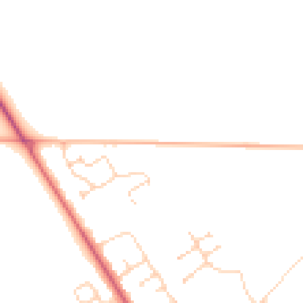 Daytime road noise heatmap for NR10 3TB