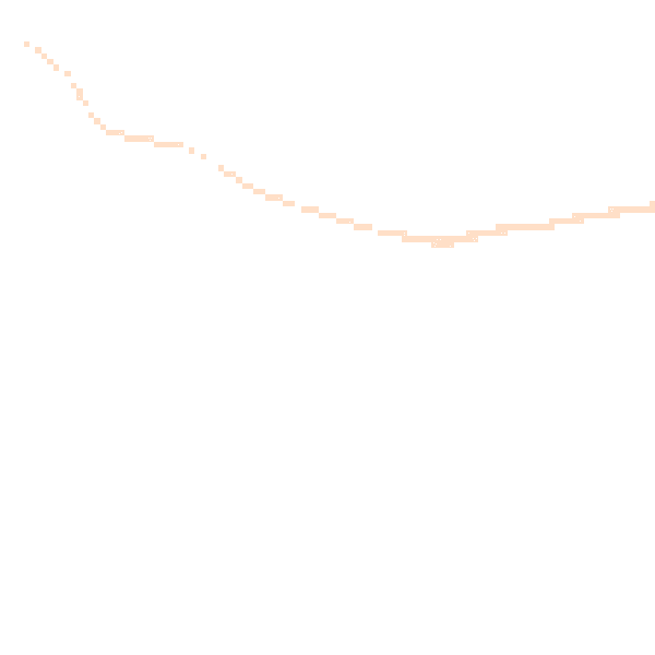 Night-time road noise heatmap for NR10 4AF