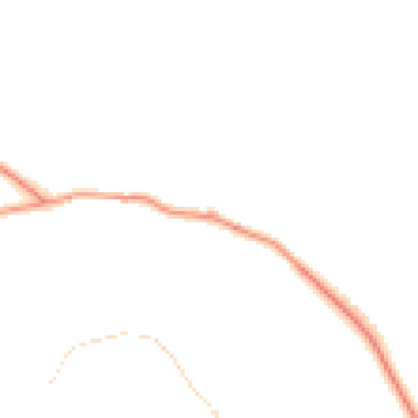 Daytime road noise heatmap for NR10 4FA