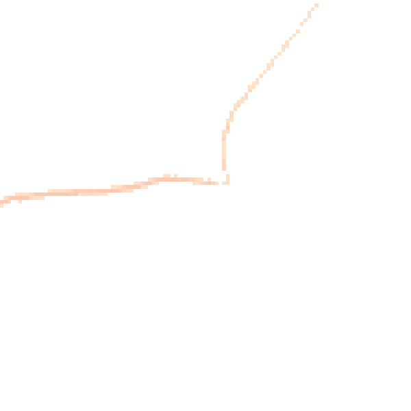 Night-time road noise heatmap for NR10 4FR