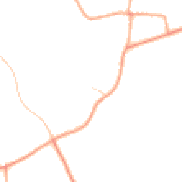 Daytime road noise heatmap for NR10 4HD