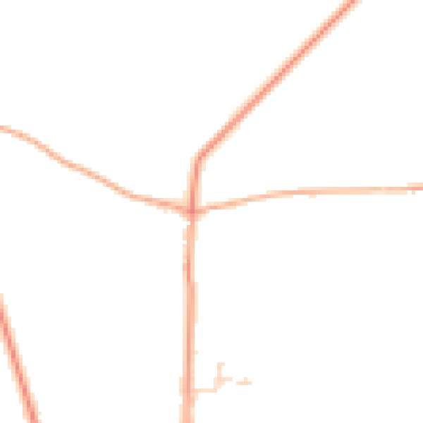 Daytime road noise heatmap for NR10 4JA