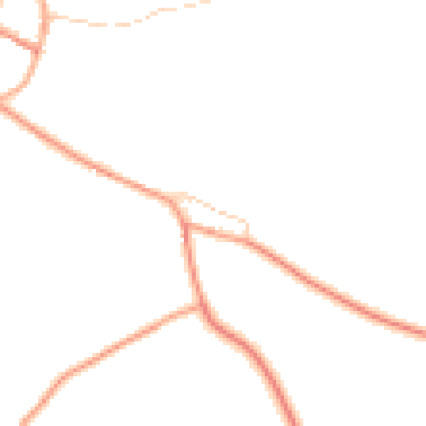 Daytime road noise heatmap for NR10 4NT