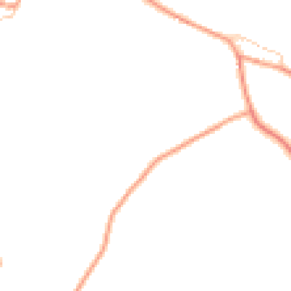Daytime road noise heatmap for NR10 4NU