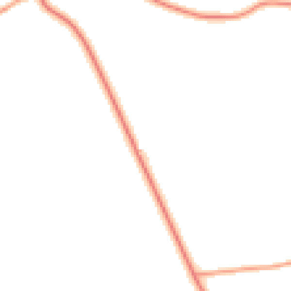 Daytime road noise heatmap for NR10 4NX