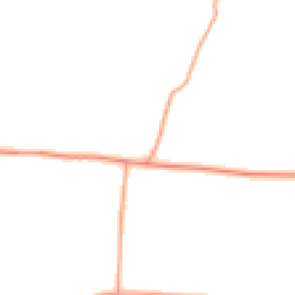 Daytime road noise heatmap for NR10 4PA