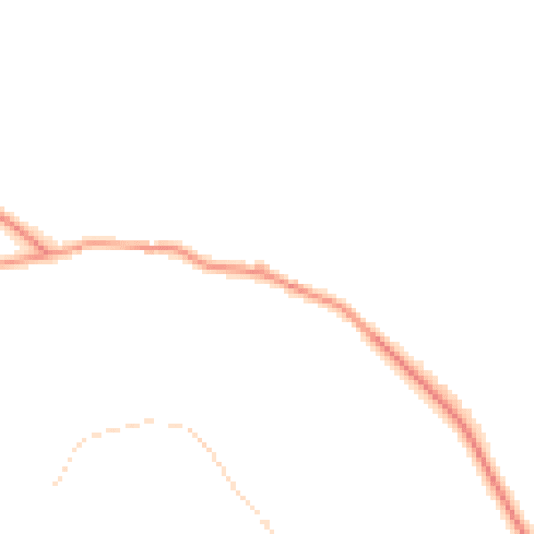 Daytime road noise heatmap for NR10 4PU