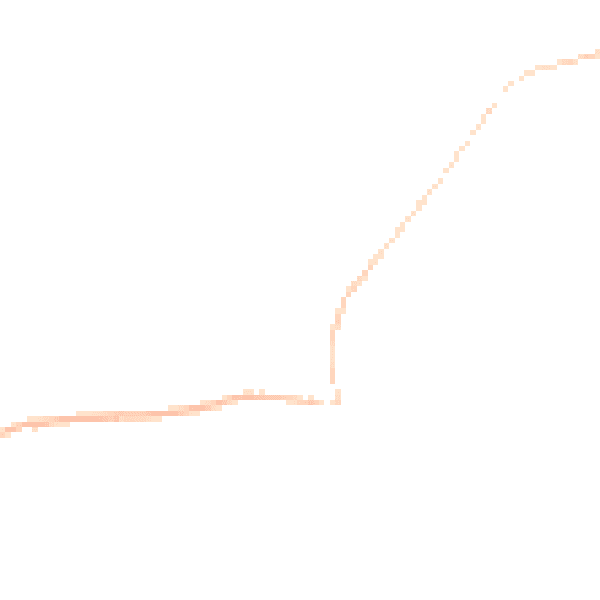 Night-time road noise heatmap for NR10 4QP