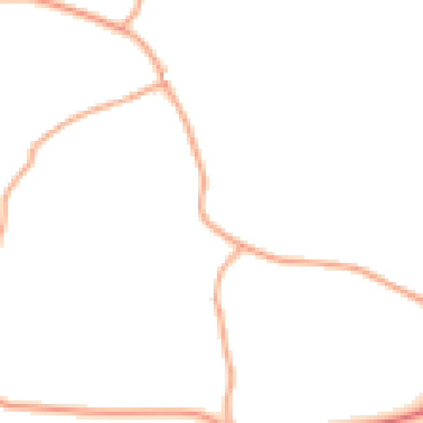 Daytime road noise heatmap for NR10 4RS