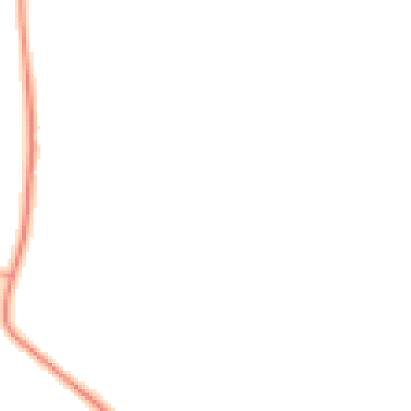 Daytime road noise heatmap for NR10 4SU