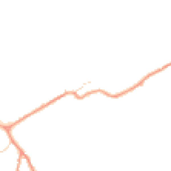 Daytime road noise heatmap for NR10 5EJ