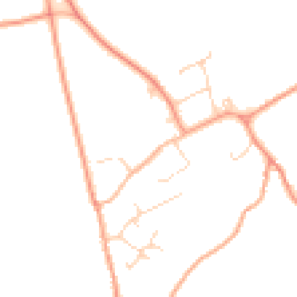 Daytime road noise heatmap for NR10 5EW