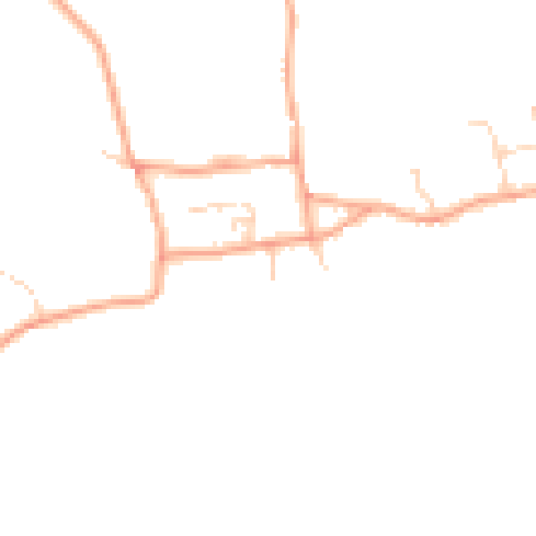 Daytime road noise heatmap for NR10 5NF