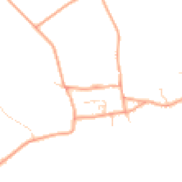Daytime road noise heatmap for NR10 5NH