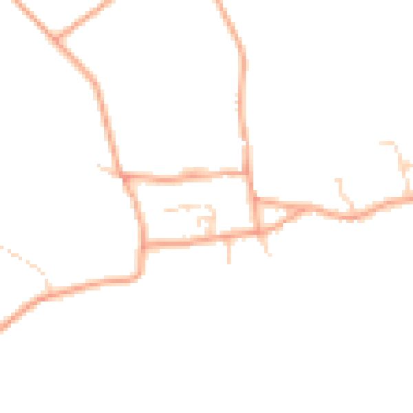 Daytime road noise heatmap for NR10 5PB