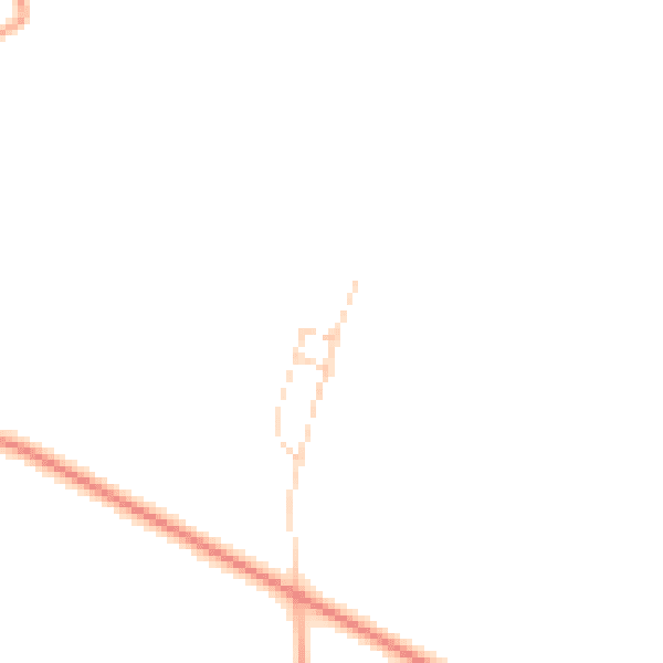 Daytime road noise heatmap for NR11 6AD