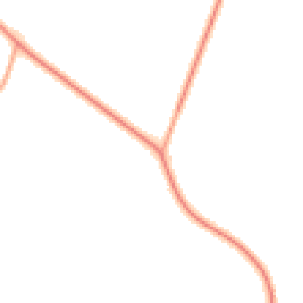 Daytime road noise heatmap for NR11 6NE