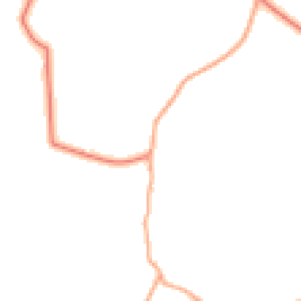 Daytime road noise heatmap for NR11 6NN