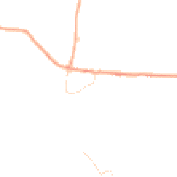 Daytime road noise heatmap for NR11 6TR