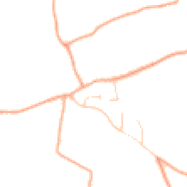Daytime road noise heatmap for NR11 7AW