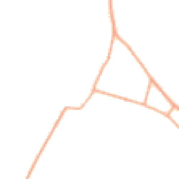 Daytime road noise heatmap for NR11 7JR