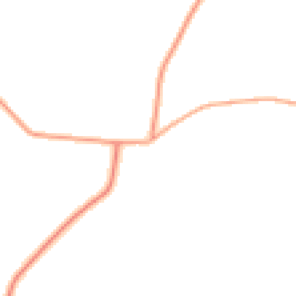 Daytime road noise heatmap for NR11 7JY