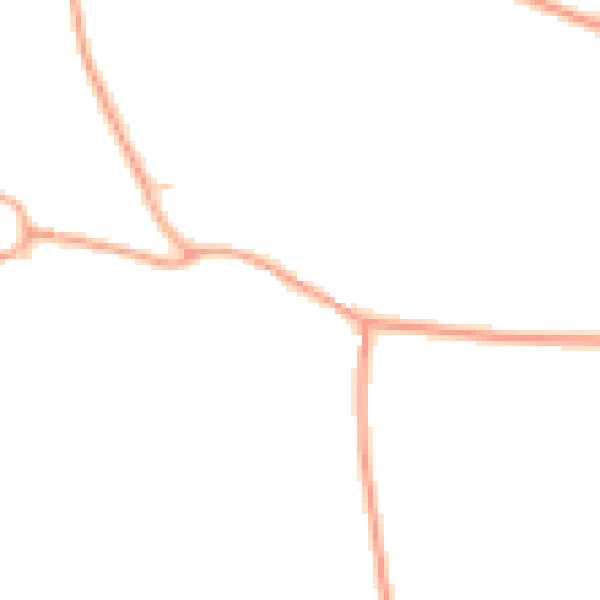 Daytime road noise heatmap for NR11 7LG